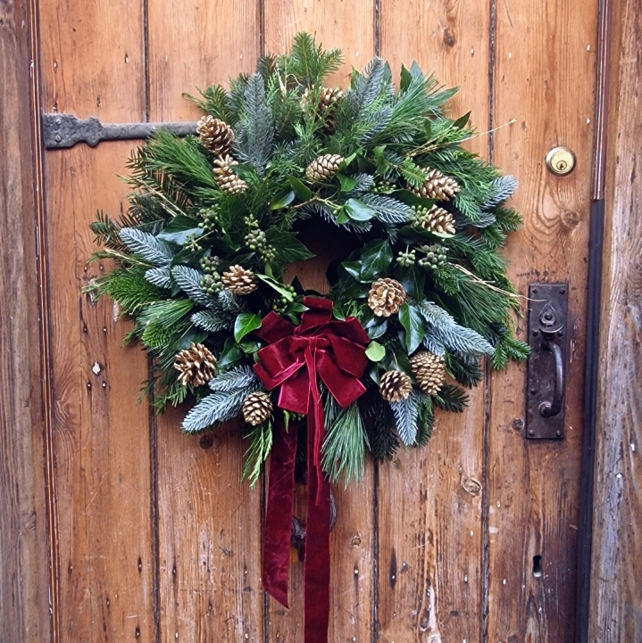 Fresh Christmas Wreath 'Design Your Own'