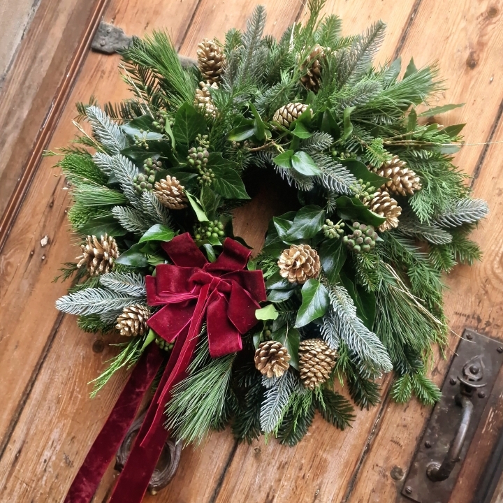 Fresh Christmas Wreath 'Design Your Own'