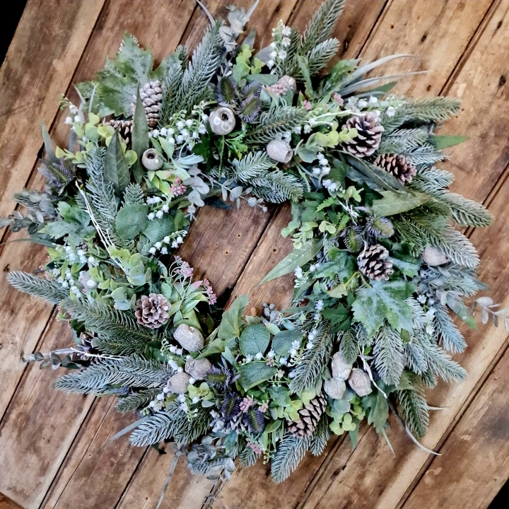 Lily of the Valley Artificial Wreath